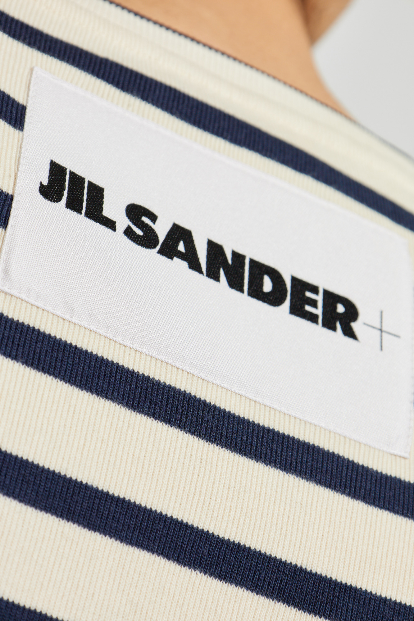 JIL SANDER+ T-shirt with striped pattern | Men's Clothing
